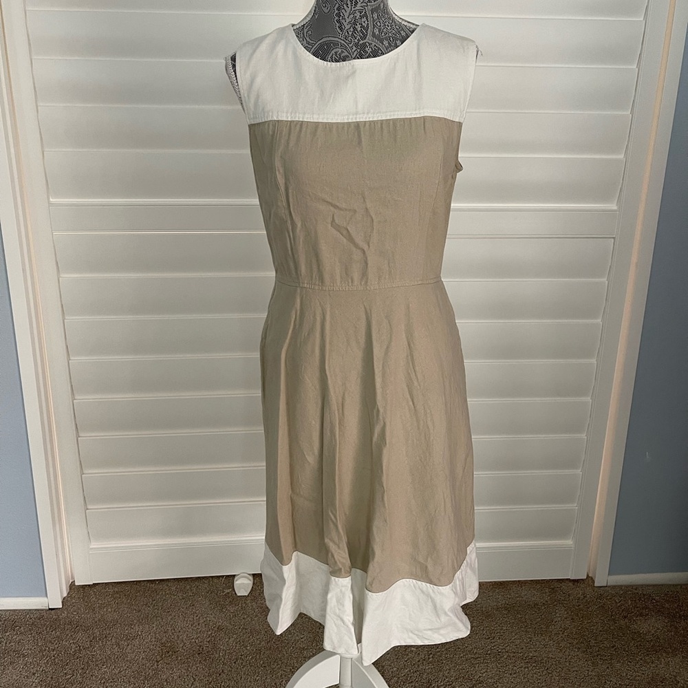 Gorgeous Pendleton linen dress Size 8